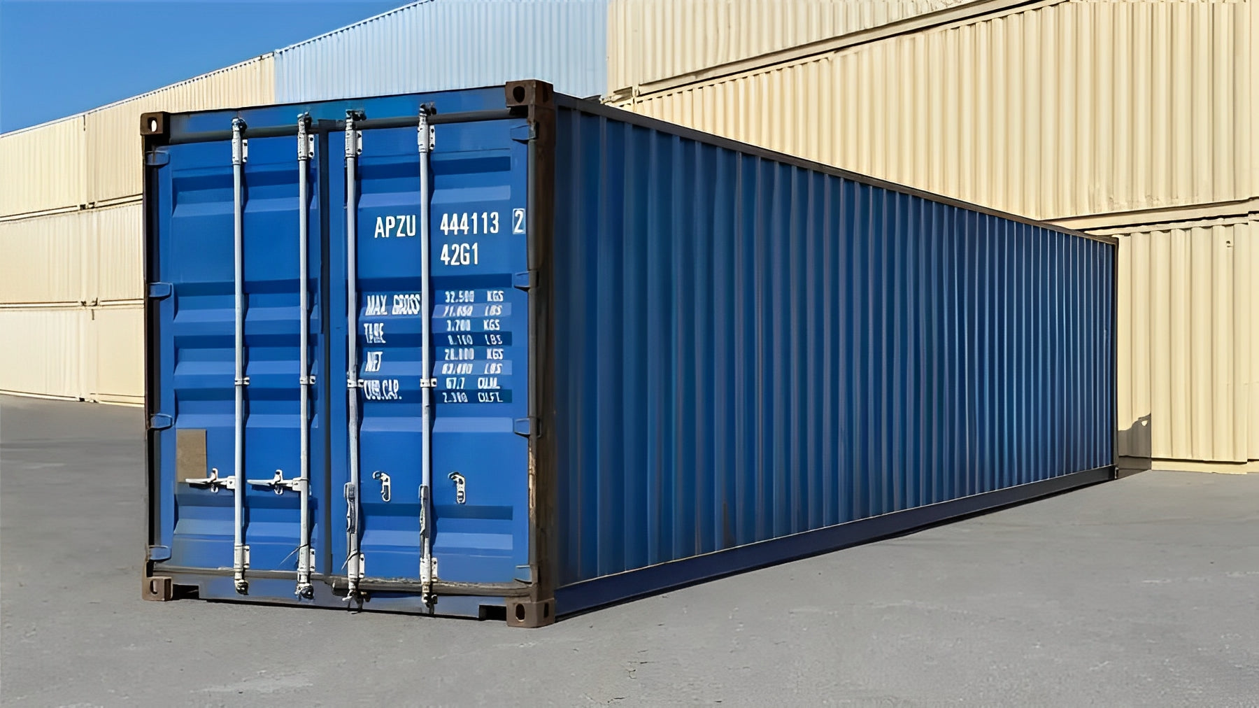 40Ft X 8Ft Used Shipping Container – Standard image 0