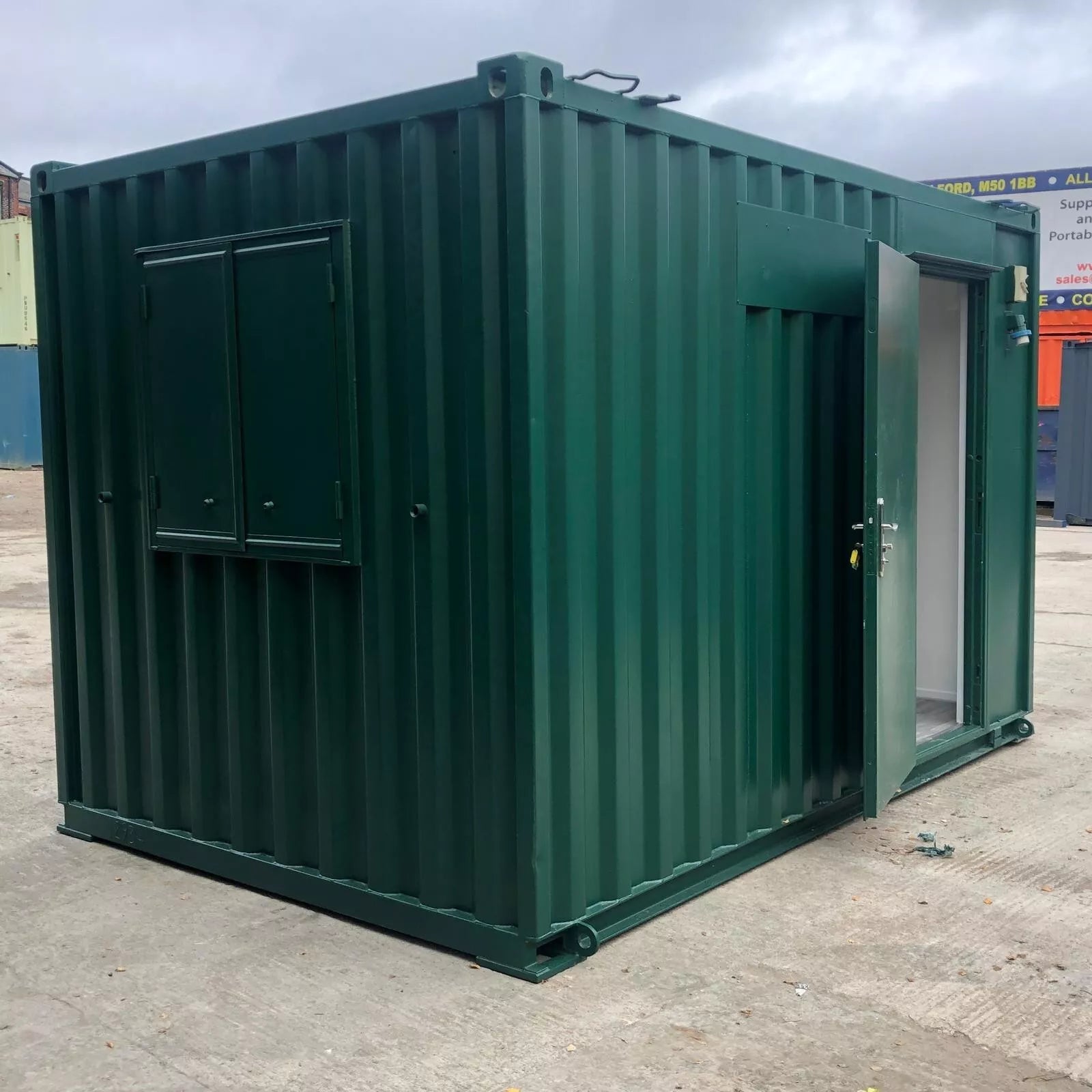 12FT X 8FT OFFICE/CANTEEN SHIPPING CONTAINER image 7
