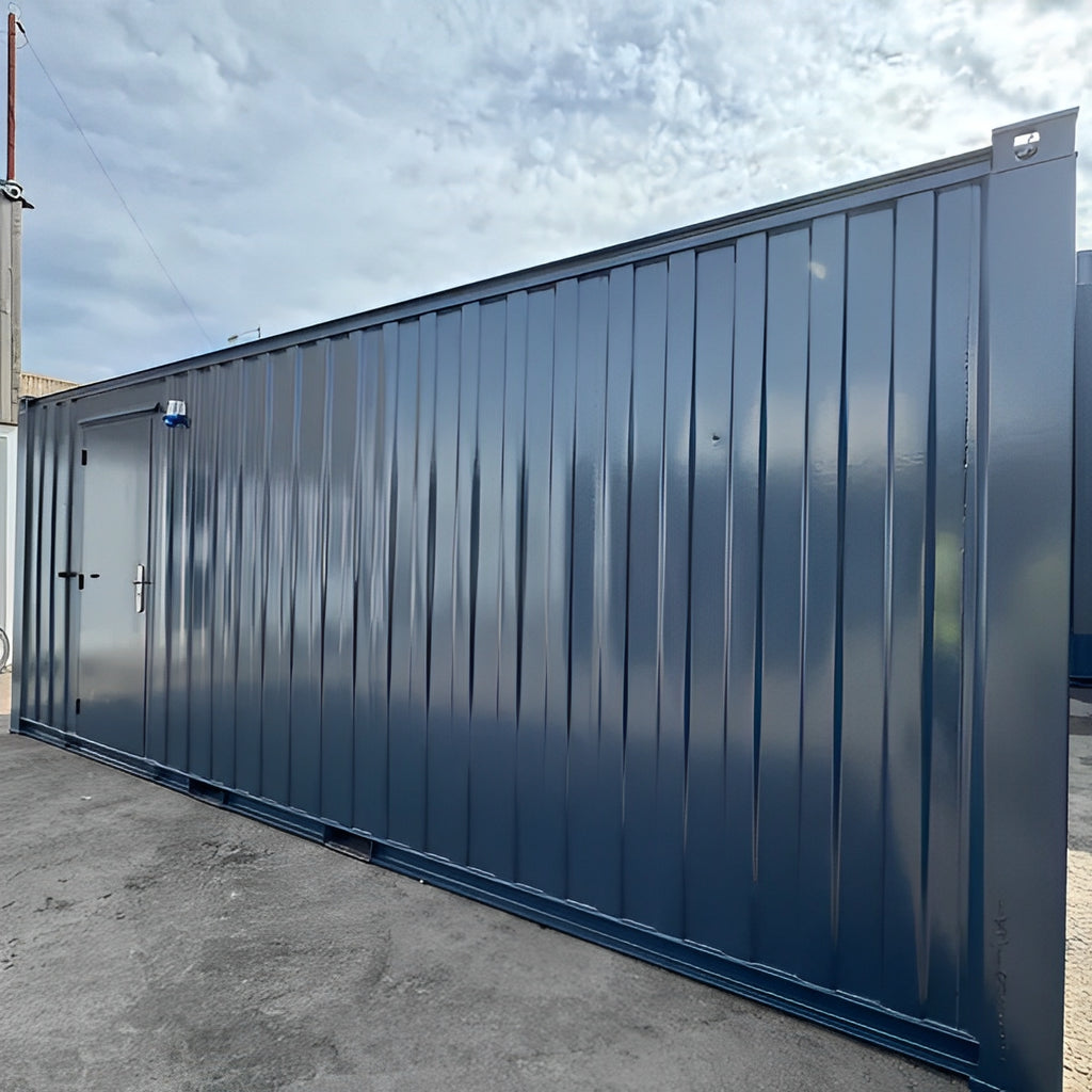21ft x 8ft Custom Cabin Office / Canteen | Picture Windows | Portable Building image 3