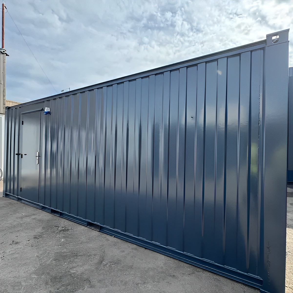 21ft x 8ft Custom Cabin Office / Canteen | Picture Windows | Portable Building image 3