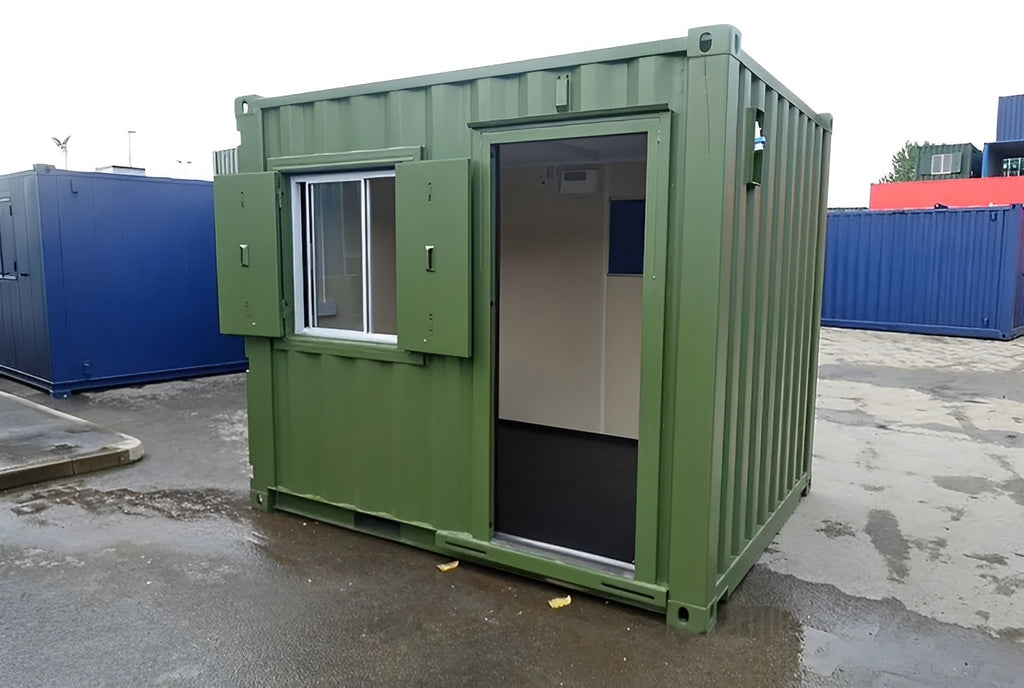 10ft X 8ft Custom Shipping Container Office image 1
