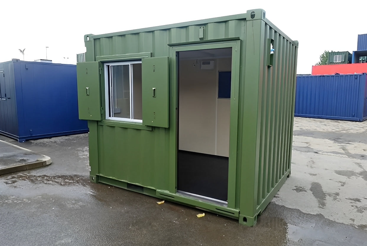 10ft X 8ft Custom Shipping Container Office image 1
